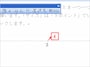 ページ番号にマウスポインタを合わせクリック