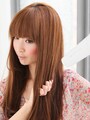 7. 中間から毛先を乾かす