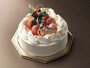 クリスマスショートケーキ　直径15ｃｍ　4500円