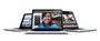 左からMacBook Pro 13インチ、15インチ、17インチ。特に13インチモデルは標準メモリ4GBで最大8GBまでサポートしています（クリックで拡大）