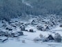 雪に染まる白川郷の合掌造り集落（3）／荻町城址・城山展望台