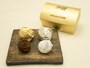 横浜かをり「トリフ」5個入り（箱ゴールド：金3個、銀2個、1188円税込)