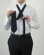 ネクタイ,結び方,プレーンノット