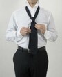 ネクタイ,結び方,プレーンノット
