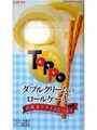 ロッテ　大人のトッポ　ダブルクリームのロールケーキ