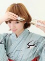 前髪も忘れずに巻くこと