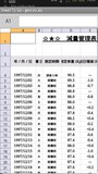 マイクロソフトofficeeのxcelデータも利用できる