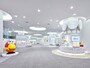 「モリウム」入口からの全体風景。キョロちゃんがお出迎え（画像提供：森永製菓）