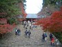 神護寺の石段と紅葉