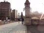 立派な親柱がある万世橋