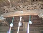 西叶神社（2）／目を見張る美しい木の彫刻