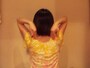 肘の動きで、肩甲骨の動きを感じてみましょう。
