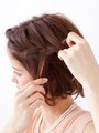 後から崩すのでしっかりと編む