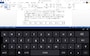 タッチ対応のWindows 8タブレットにWord 2013をインストールして文字を入力しているところです。ソフトキーボードを使えば文字入力も可能です。また、ソフトキーボードを起動すると、Word 2013の画面サイズが自動的に画面の上半分に切り替わりました。すべてを試したわけではないのですが、Word 2013には、Windows 8のタッチ操作に対応した機能や操作がたくさん用意されている印象です