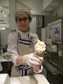 使用しているソフトクリームマシンはカルピジャーニ社のもの