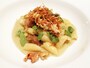 パスタ１品目「ピサレイ カルチョーフィと鰻のサルサ」
