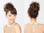 ロングヘアパーティアレンジ