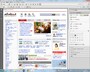編集用のツールを表示します。画面右側が編集用のパネルです。ここでは、［テキストと画像を編集］ボタンをクリックします