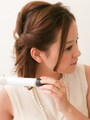 毛先のハネ感でカジュアルさがでる