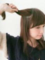 手ぐしでざっくりでよい