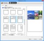 次に写真の並べ方（テンプレート）を選んで、［挿入］ボタンをクリックします