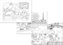 電車ぬりえ 塗り絵 無料 ダウンロード　東武鉄道マンスリーとーぶ