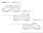 電車ぬりえ 塗り絵 無料 ダウンロード　 ぽよぽよちゃんねる