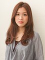 あご下の前髪