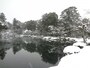 霞ケ池とことじ灯籠