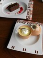 隣の「カフェ・マサグラン」でいただける「洋菓子マウンテン特製ケーキセット」は、ドリンク代＋ケーキの種類によりA:＋270円、B:＋390円、C:＋420円から選べる