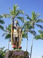 ハワイ島ヒロに立つ、4体目のカメハメハ大王像