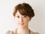 ロングヘアパーティアレンジ