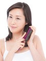 毛先からブラッシング