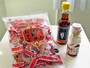 横浜胡麻油おかき（120g 525円）、金岩井純正胡麻油（140g 360円）、横浜胡麻辣油（55g 460円）