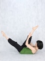 姿勢と呼吸を整えてからスタート！