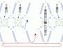 ビーズ・ド・ビーズのレース模様ペンダント