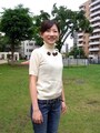 ワンポイントで新しいコーディネイトに