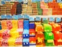 山積みのせっけんにテンションもあがるホールフーズ・マーケットの量り売りせっけんコーナー