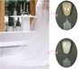 ホワイトニング前後の歯とドレスの色比較