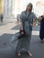 清涼感あるブルーでまとめた大人ボヘミアン
