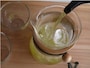 オンザロック冷茶の作り方