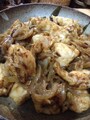 鶏胸肉のカレー炒め　