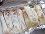 とろけるチーズとねぎの餃子皮包み　