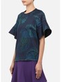  Stella McCrtney／Jacquard wool-blend top