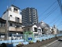 立会川沿いの住宅