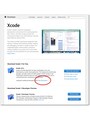 Apple Xcode ダウンロードへのリンク