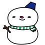 雪だるま　クリスマス　イラスト　カラー　かわいい