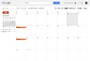 Google カレンダーのメイン画面