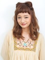 猫耳ヘアアレンジ
