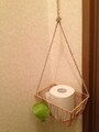トイレットペパーをカゴ収納